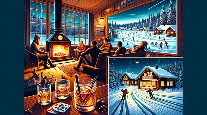 Vintermys på Rullsands Camping: Whisky, Skidåkning och Värmande Vänskap