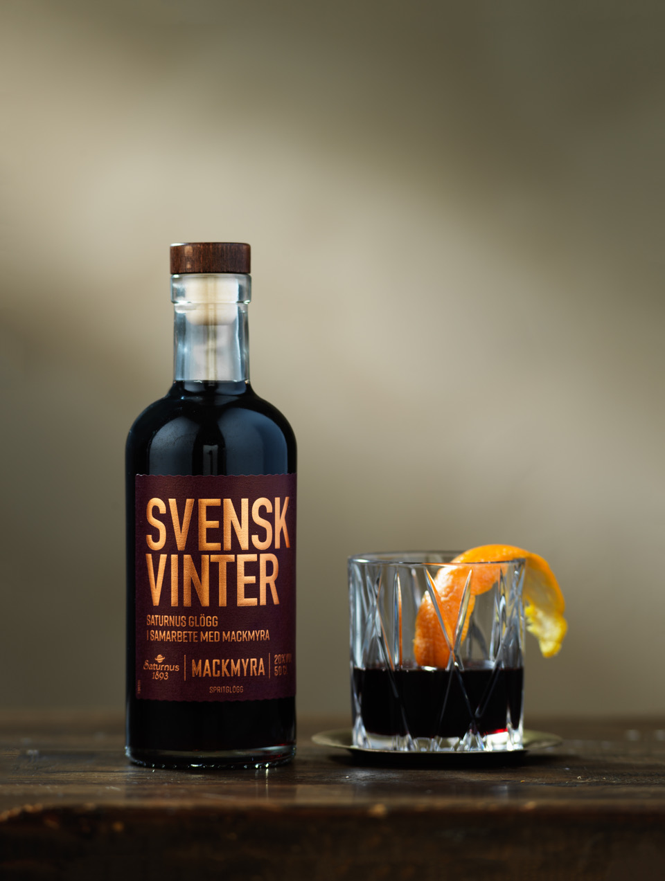 Saturnus rödvinsglögg från Mackmyra gör comeback